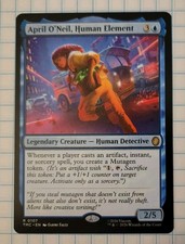 MTG April O'Neil, Human Element 英語 4枚セット April O'Neil, Human Element Commander: Teenage Mutant Ninja
