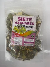 Siete Azahares Herbal Blend, Seven Blossoms, 7 Azahares Mix | 4oz Bag