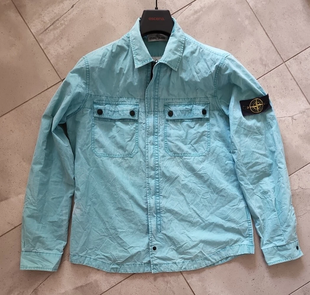 Aqua blue stone island jumper new arrivals