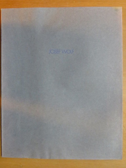 JOSEF WOLF Skulpturen Galerie Jollenbeck 27 april 30 juni 1990 arte libro di JOSEF WOLF Skulpturen Galerie Jollenbeck 27 april 30 juni 1990 arte libro di