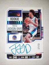 2023-24 Panini Contenders,Trayce Jackson-Davis Rookie Ticket Stub SSP Auto /32