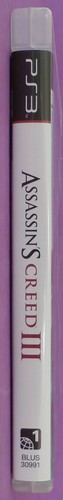 Assassin's Creed III (Sony PlayStation 3, 2012) with Case & Inserts - Picture 4 of 4