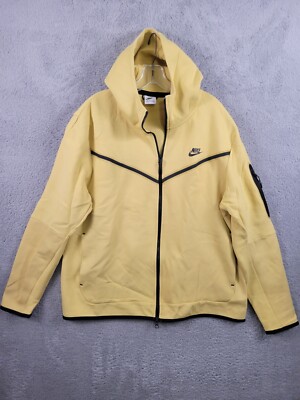 Nike Sportswear Tech Fleece Full-zip Hoodie Style CU4489 Yellow - Main Image