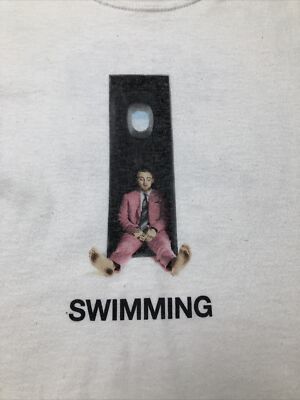 Mac Miller Swimming Album Shirt White Rap Hip Hop 2018 Tour