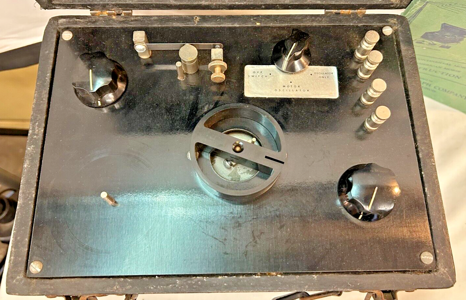 ANTIQUE CODE INSTRUCTOGRAPH INSTRUCTOR TRAINER MORSE CODE 1 TAPE ...