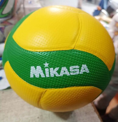 Mikasa 2019 V200w Official FIVB Volleyball size 5 Yellow Green Colour