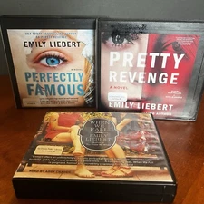 Lot: 3 Emily Liebert Audio Book CD Perfectly Famous Pretty Revenge When We Fall