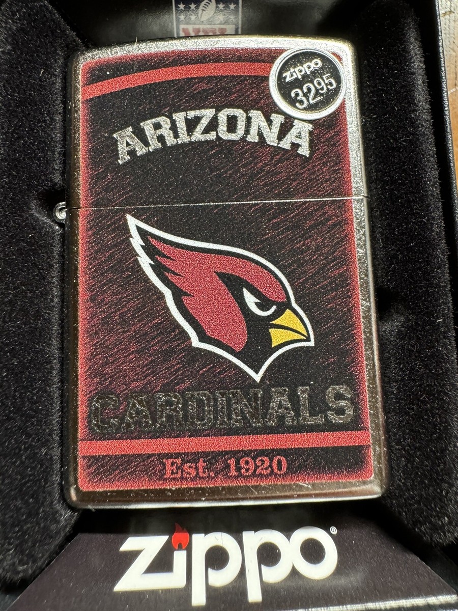 Zippo NFL Arizona Cardinals Silver Lighter - 29932 - New | eBay