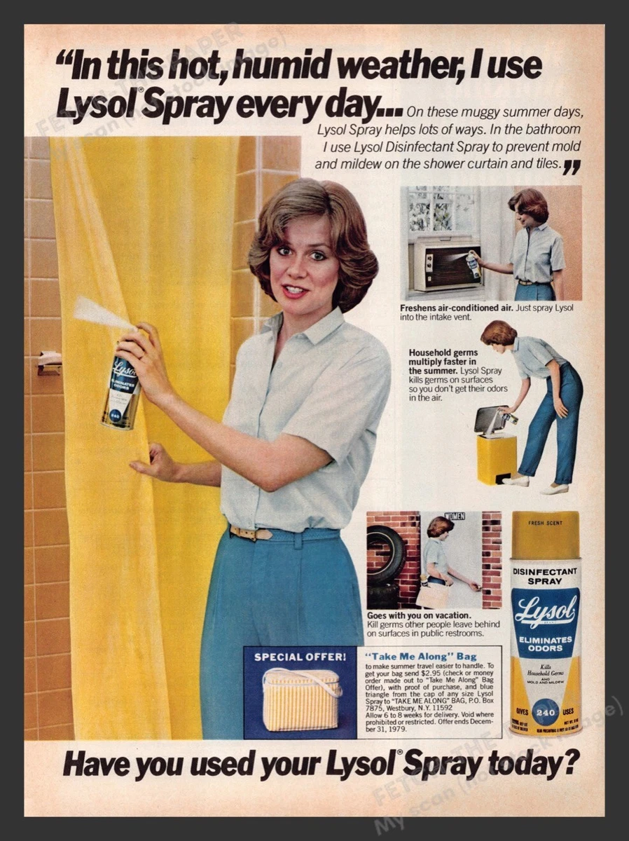 Lysol House Wife 1970s Print Advertisement Ad 1979 | eBay