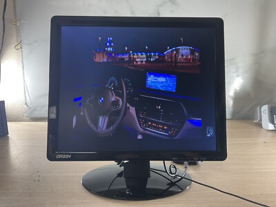 Orion LCD Monitor 17'' RCE 1280x1024/ PREOWNED/NO POWET ADAPTER/JUA1765