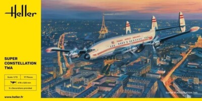 Heller 82391 Super Constellation TWA Maßstab 1:72