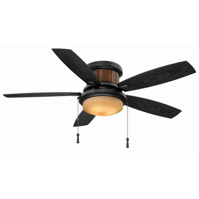Hampton Bay Ceiling Fan Light Kit Roanoke Led Indoor Outdoor Natural Ceiling Fan Light Kit Indoor Outdoor Natural Rustic Iron W Remote 48 In Led