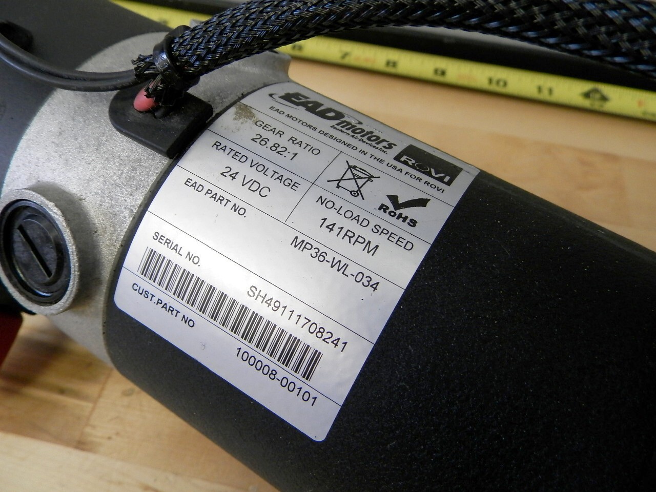 Pihsiang Invacare Motion Concept ROVI X3 power wheelchair RIGHT drive