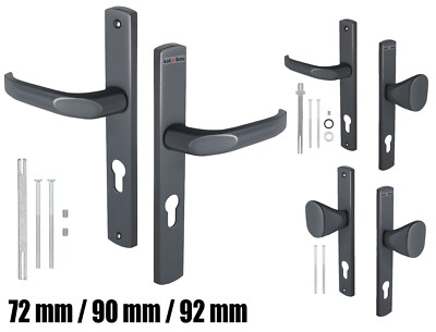 KOTARBAU  Türklinke PZ Türdrücker Aluminium Drückergarnitur Handgriff Türgriff