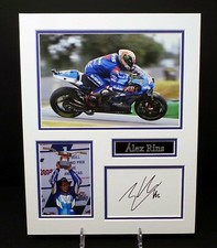Joan Mir Signed Mounted Photo Display + COA Team Suzuki MotoGP Rider