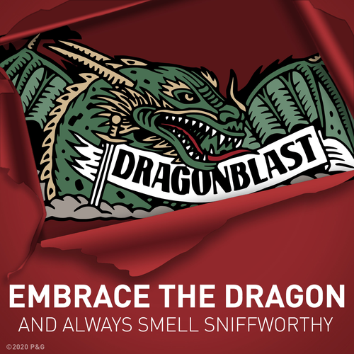 Old Spice Body Wash for Men, Dragonblast, Long Lasting Lather, 21 Fl