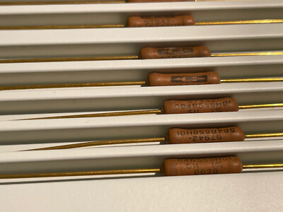 CADDOCK  RESISTOR 511 Ohm 1% Gold Plated (10 Pcs In Box)vintage MS221 2W