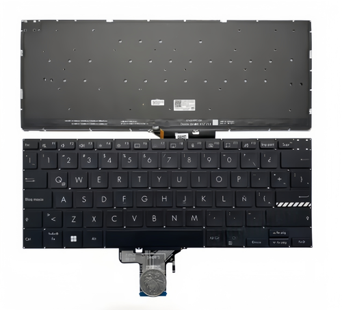 Spanish Backlit Keyboard for ASUS Vivobook Pro 14 X3400 M3400 Teclado - Afbeelding 2 van 2