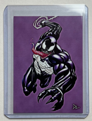 Venom Limited Edition Artist Signed  Marvel Comics  Trading Card 8/10