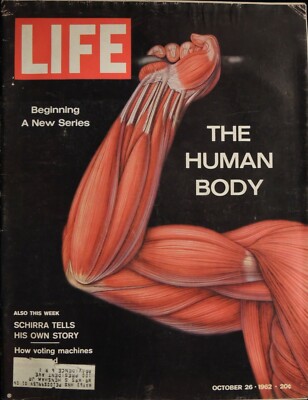 LIFE October 26,1962 The Human Body / Jacob Javits / Jack Benny / Space Flight