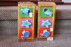 Whimsy Crocodile Creek Fish/Whale/Starfish Wooden Drawer Knobs 2 Pc Lot