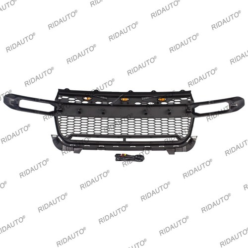 Front Grille Black Grill Fit For FORD Maverick 2022-2024 With LED Light LED Bar - Picture 5 of 6