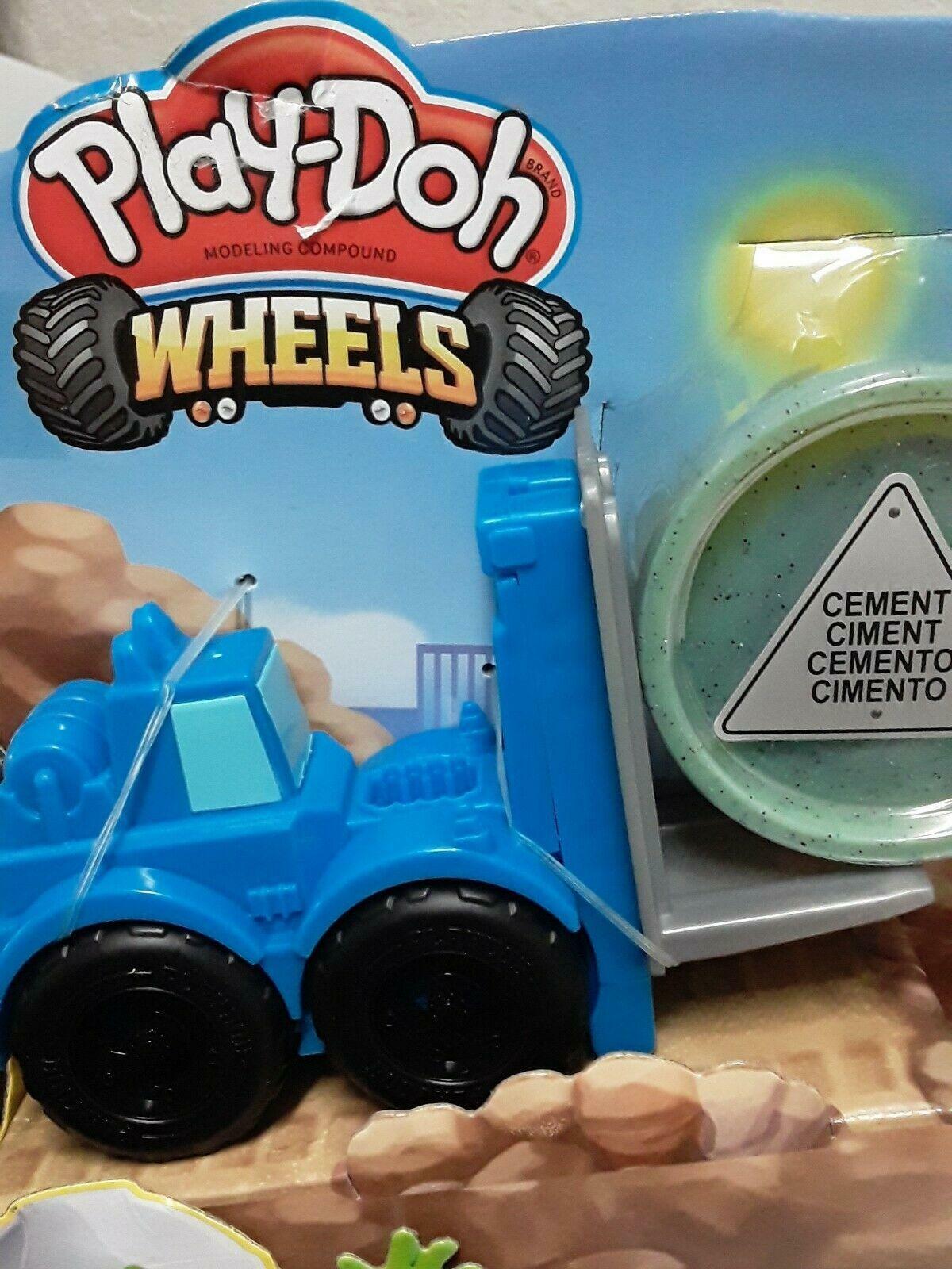 play doh wheels crane and forklift