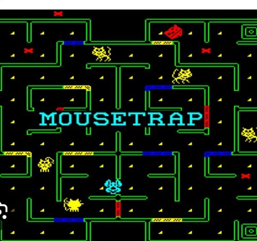 Mouse Trap ColecoVision Video Game Cart 80s Vintage Arcade Coleco - Picture 4 of 4