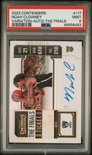 2023-24 Contenders Noah Clowney The Finals Ticket Variation RC Auto /49 - PSA 9