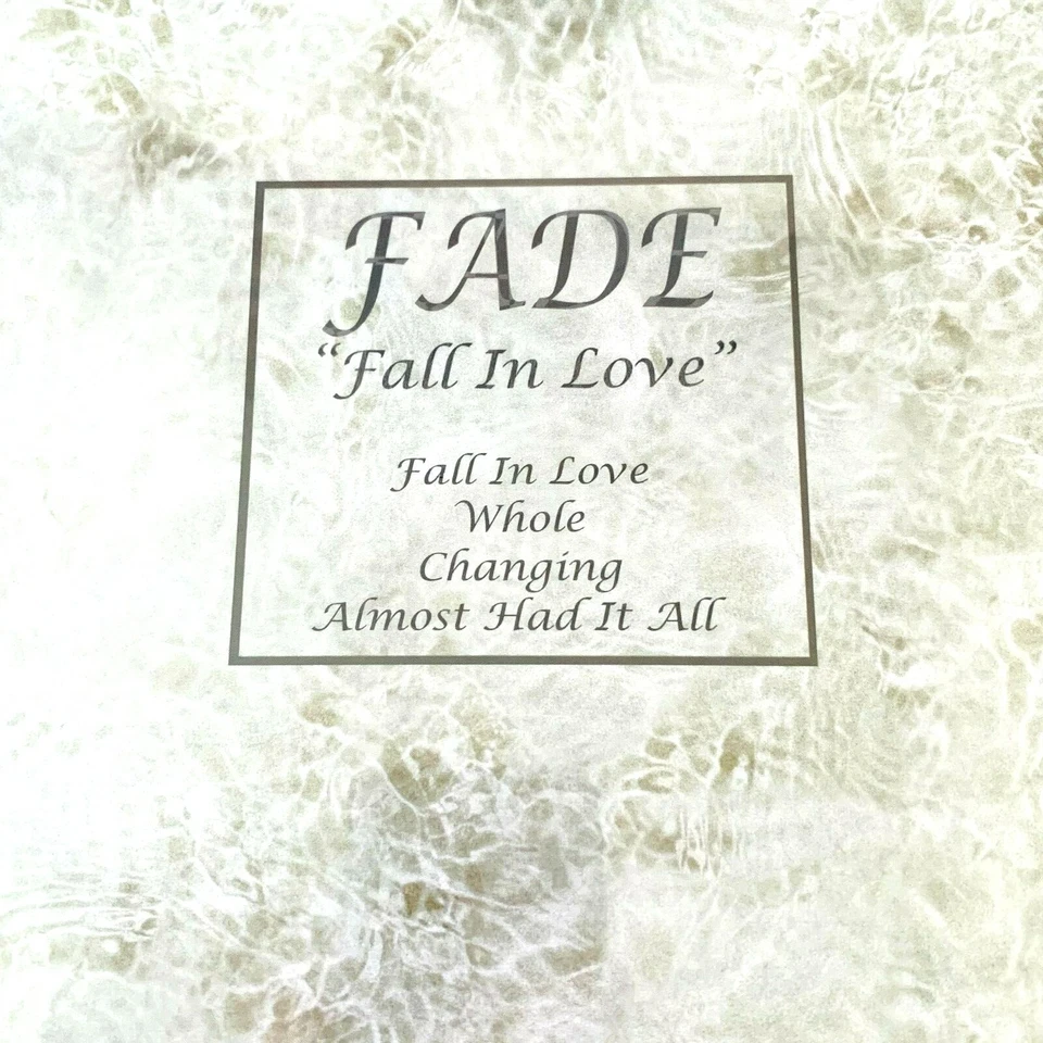 Fade - Fall In Love ~ 2018 Vinyl Record 12"  - Image 3 of 3