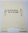 Matches Matchbook Cover State of Oklahoma Uncle Sam U. S Army Recruiter Military — photo 3