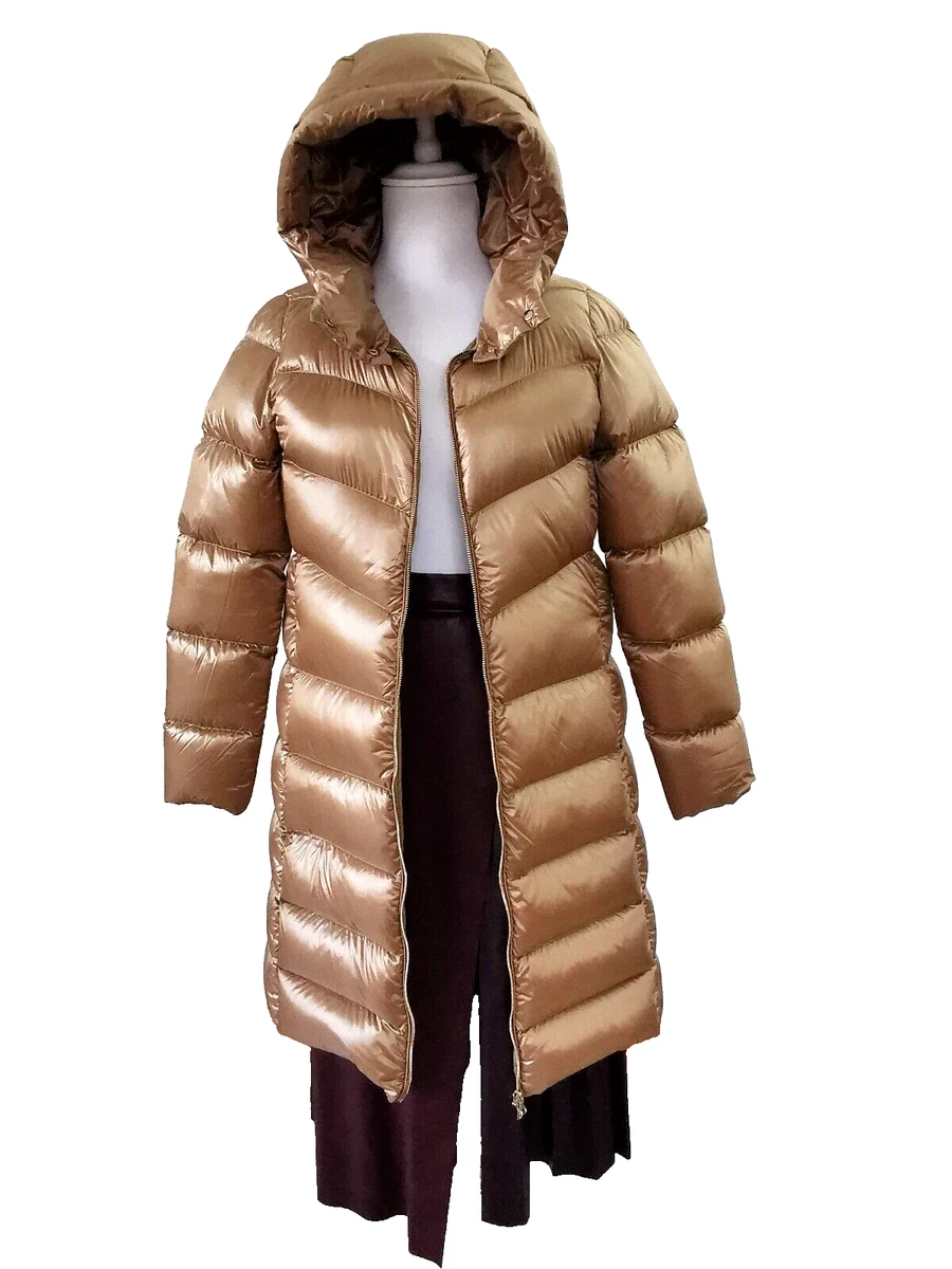 ? Marella by MAX MARA Long quilted DOWN jacket Usa10_ It46_ De42_ 