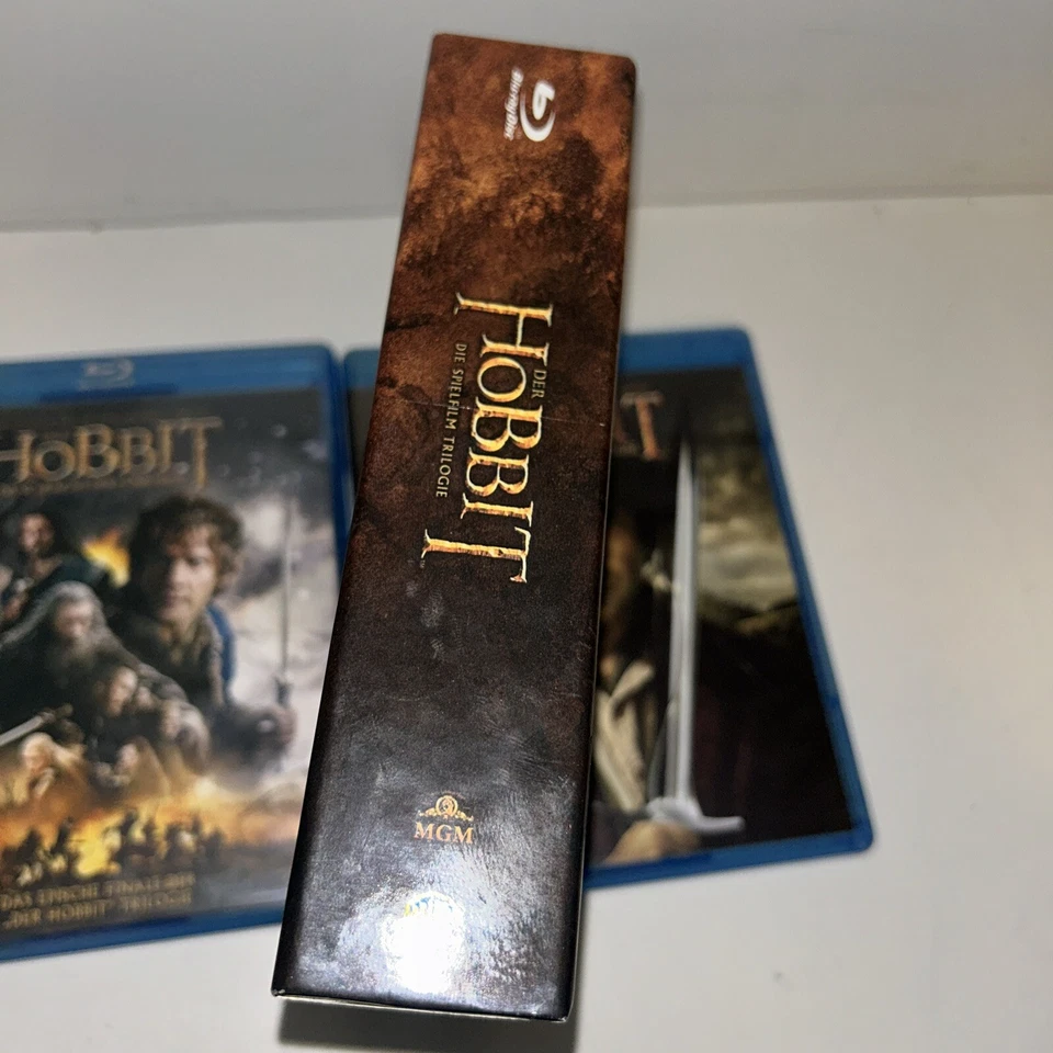 Die Hobbit Trilogie Blu-ray 🦊 Deutsch Englisch FSK 12 mit Specials Filme - Bild 3 von 4