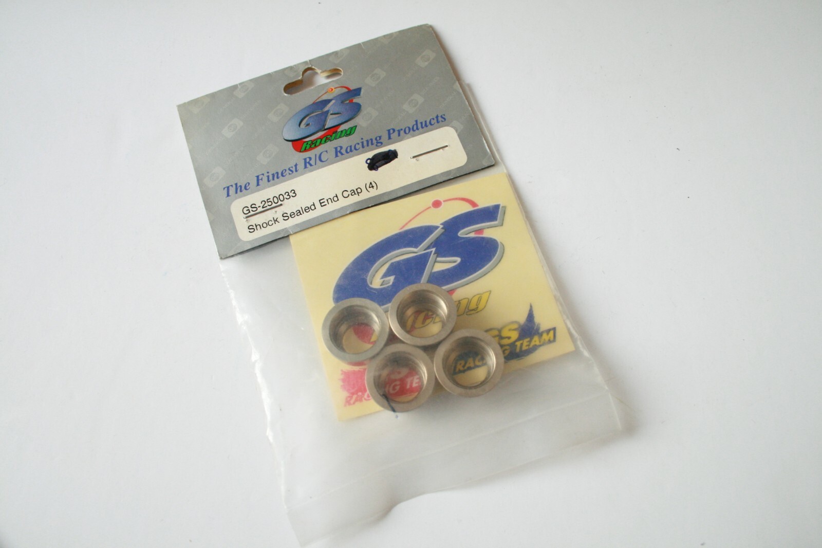 GS Racing Shock Sealed End Cap (4) - GS-250033