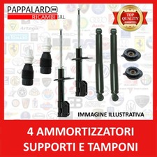 KIT 4 AMMORTIZZATORI + TAMPONI + SUPPORTI FIAT PUNTO 2 SERIE ( 188 )