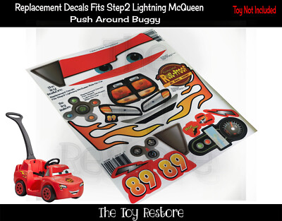 Calcomanías adhesivas de repuesto para restaurar juguetes para