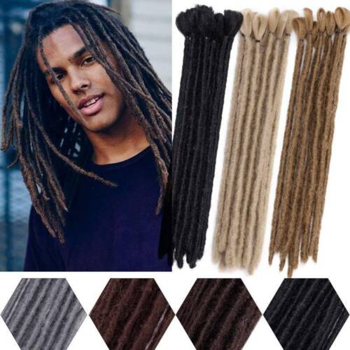 Premium Crochet Dreadlock Braids Hair Extensions Full Head Long Straight  For Men | eBay