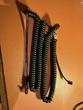 Telephone Handset Cable Curly Cord Duo Pack