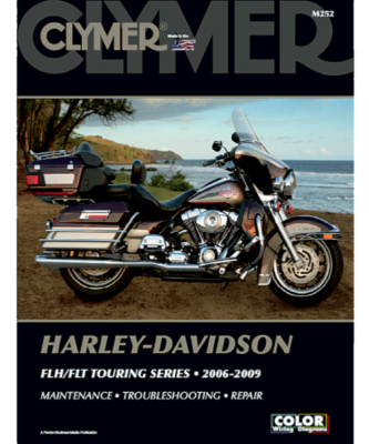 Clymer Service & Repair Manual for 2006-09 Harley FLHX Street
