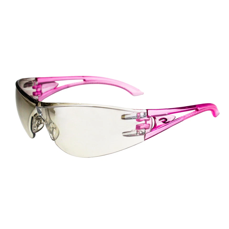 RADIANS OP67 Woman Pink Frame Dual Comfort High Performance Protective Safety Glasses