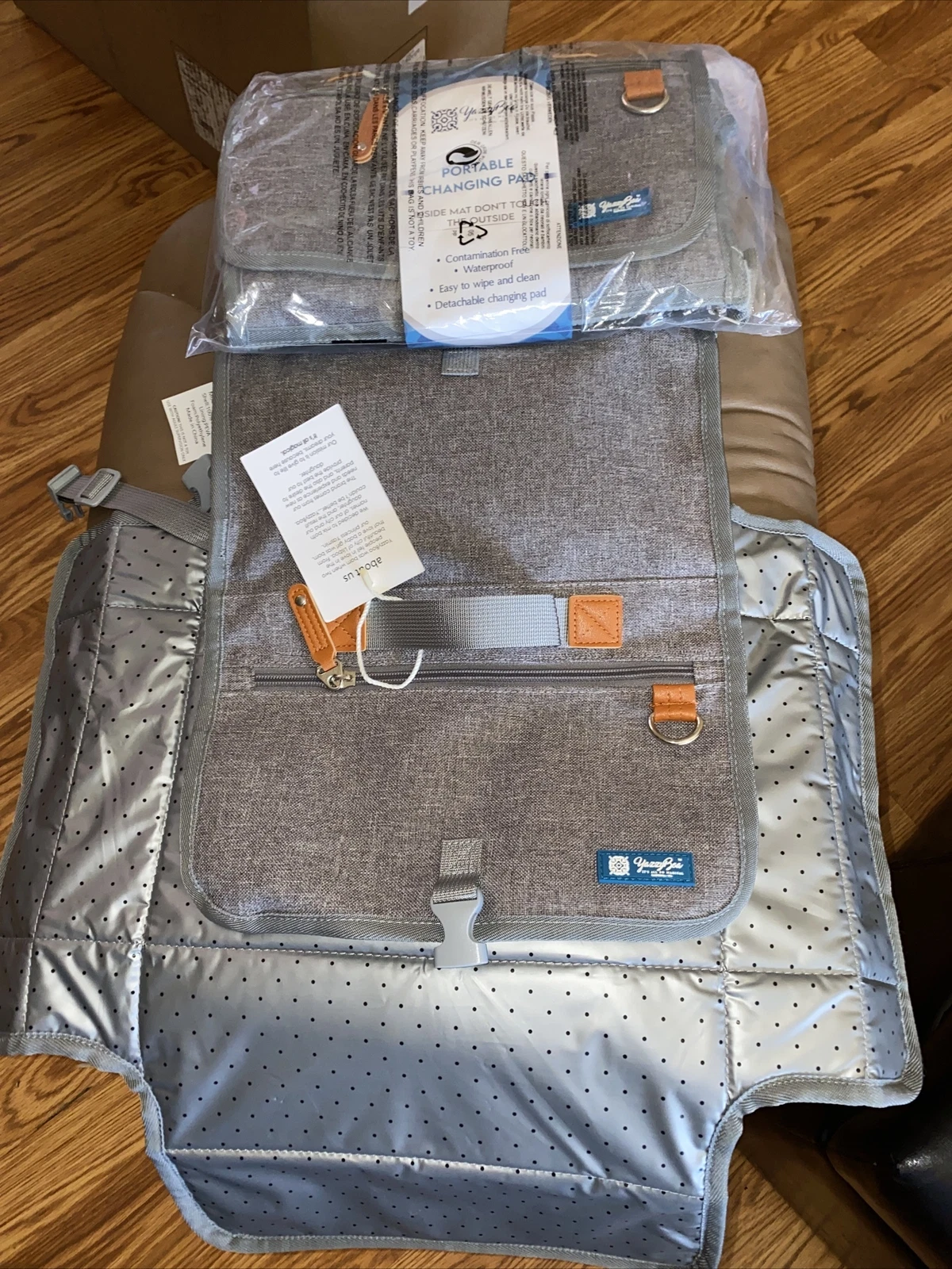 Portable Baby Changing Station Cushioned Diaper Changing Pad Yazzyboa Great GIFt