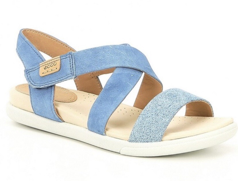 ecco blue sandals