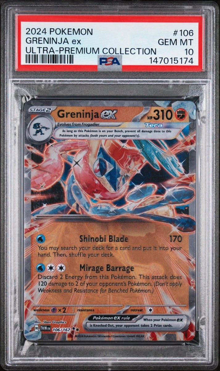 Pokémon TCG Professional Sports Authenticator (PSA) Metal Grade 10