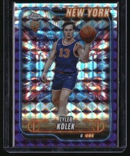 2024 Topps Chrome Tyler Kolek Purple Geo RC 078/129 #167