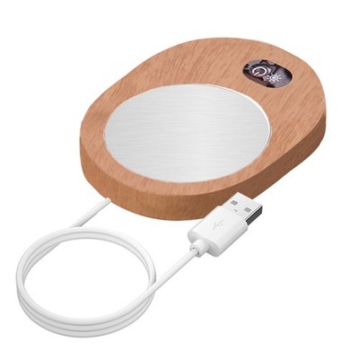 Electric Heating Coasters Adjustable Temperature Cup Pad Electric Cup Warmer