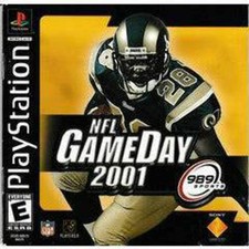 NFL GameDay 2001 Sony PlayStation 1 PS1 989 Sports Football Complete