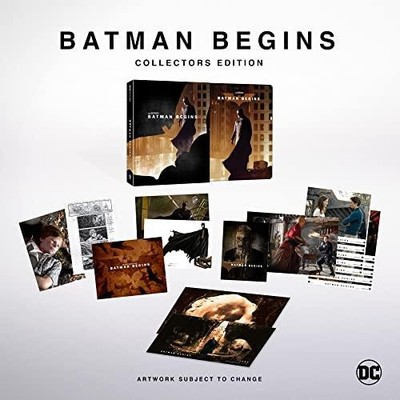Batman Begins - Collector's Edition 4K Ultra HD + Blu - Ray - SteelBook Gehäuse
