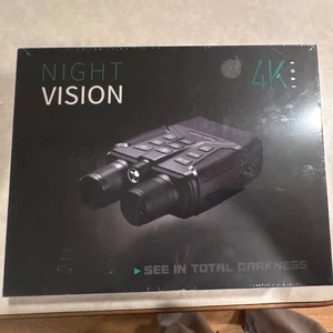 ITEFDTUNE 4K Jumelles de vision nocturne HD Caméra numérique 3x Chasse aux grossissements