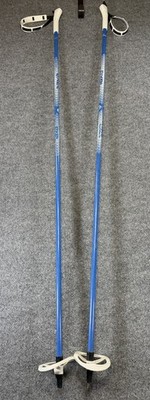 140 cm cross country ski poles VNTG Exel NOVA Ski Poles 140CM Finland Retro Blue Cross Country Nordic  Skiing
