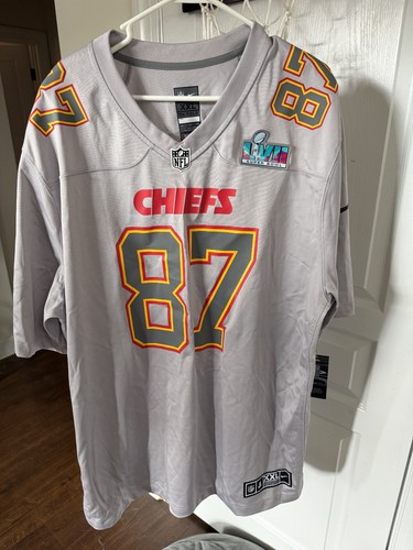 NWT Kansas City Chiefs NIKE JERSEY Travis Kelce Super Bowl LVII Men’s XXL 87